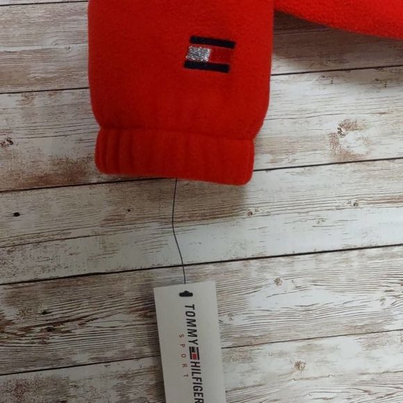 Tommy Hilfiger Polar Fleece Zip Hoodie Sweatshirt - Picture 7 of 9
